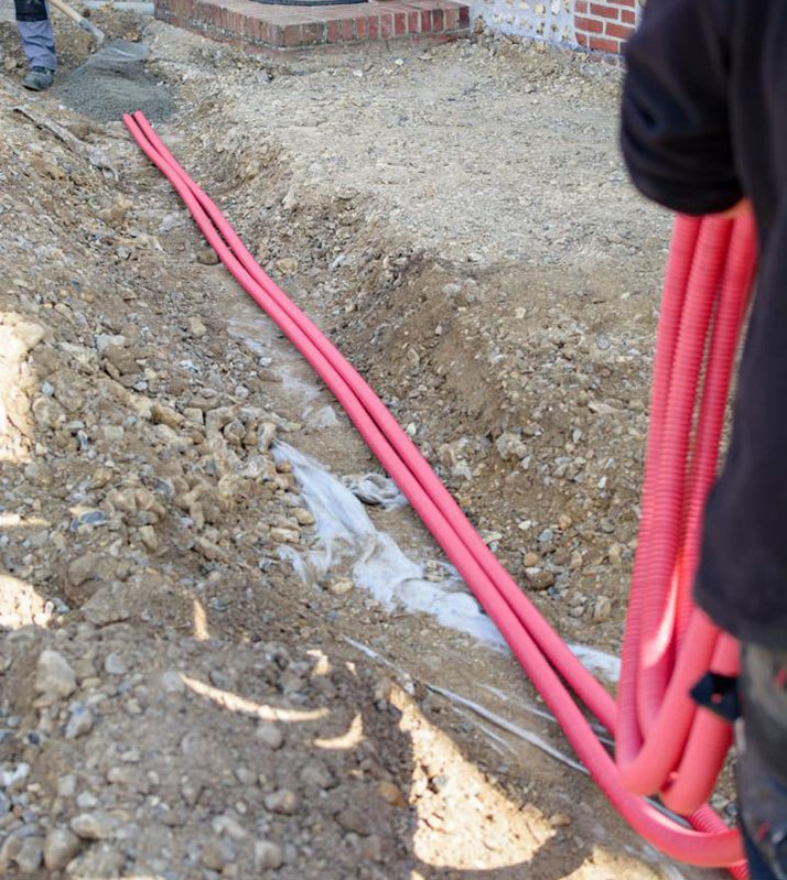 Travaux d'assainissement Saint-Martin-l'Hortier