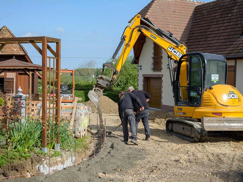 Entreprise terrassement, Barentin