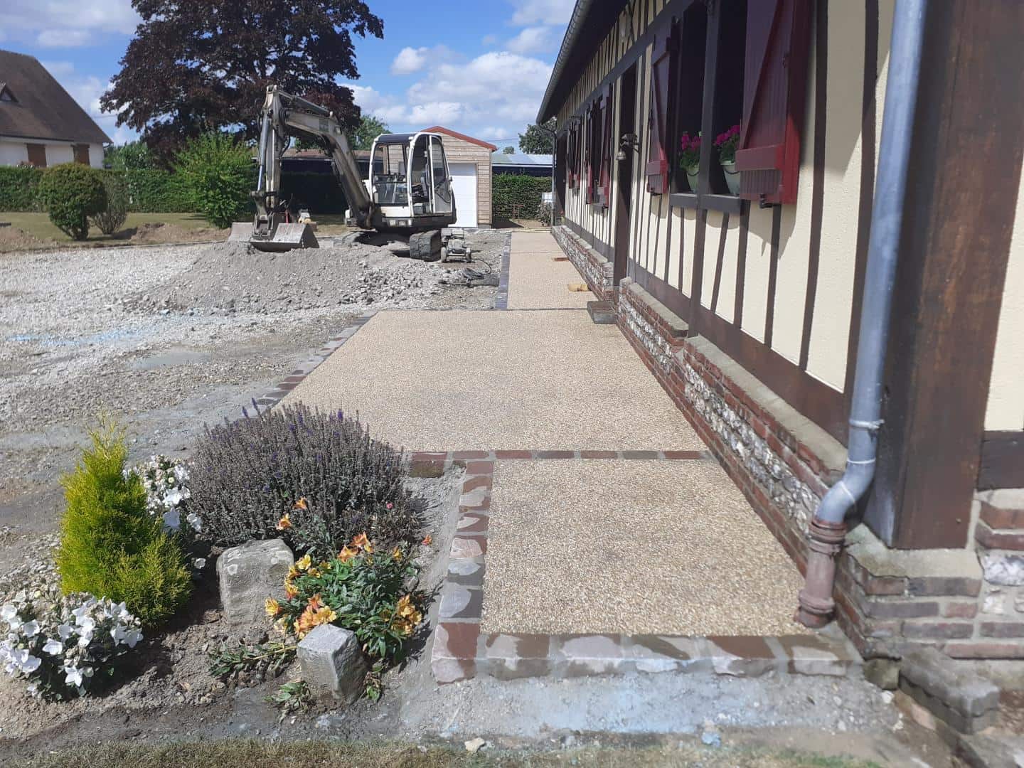Travaux de terrassement, Dieppe <br>Préparation de terrain à bâtir, Dieppe <br>Travaux de terrassement de A à Z, Dieppe